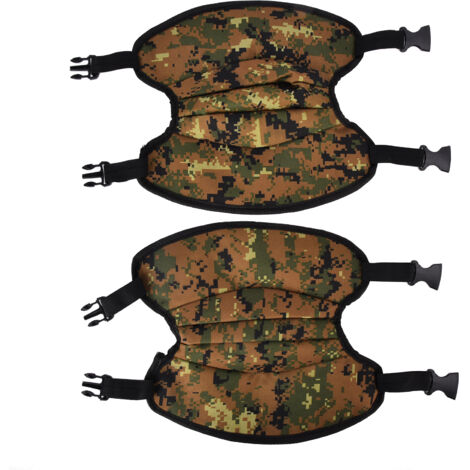 Zweiteilige, warme Winter-Knieschoner aus Oxford-Gewebe mit weichem Fleecefutter für Outdoor-Sportarten – Erwachsene