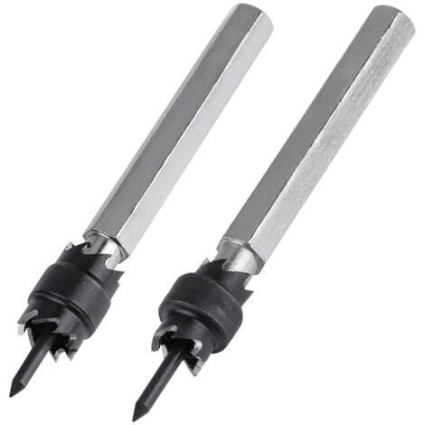Zweiteiliger HSS-Rotationsschneider zum Entfernen von Punktschweißungen, 3/8" + 5/16" Hartmetallbohrer