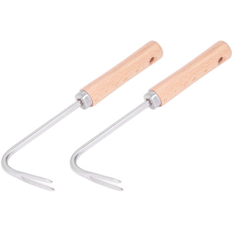 Zweiteiliger, leichter und effizienter Unkrautstecher, kraftsparend, ergonomisches Design, kompaktes Gartenwerkzeug