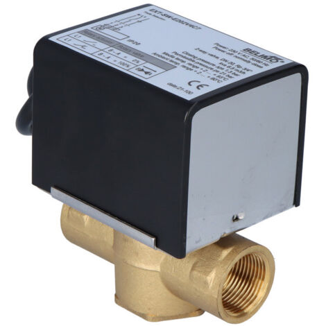 Zweiwegeventil 3/4" mit Stellantrieb SRQ2d-3/4