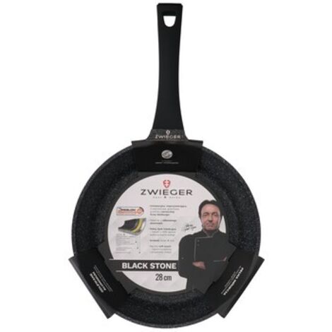 Zwieger Black Stone Bratpfanne 28 cm – Granit, antihaftbeschichtet
