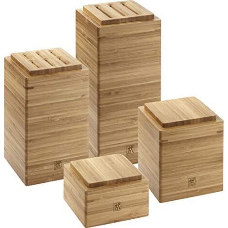 Zwilling 35101-400-0 - Set di contenitori in bambù, 4 pezzi