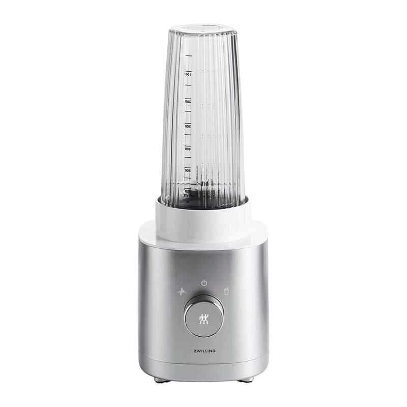 Enfinigy Mixeur sur socle, Smoothie Maker, 600 watts, 550 ml, avec 2 programmes automatiques, argenté - Zwilling
