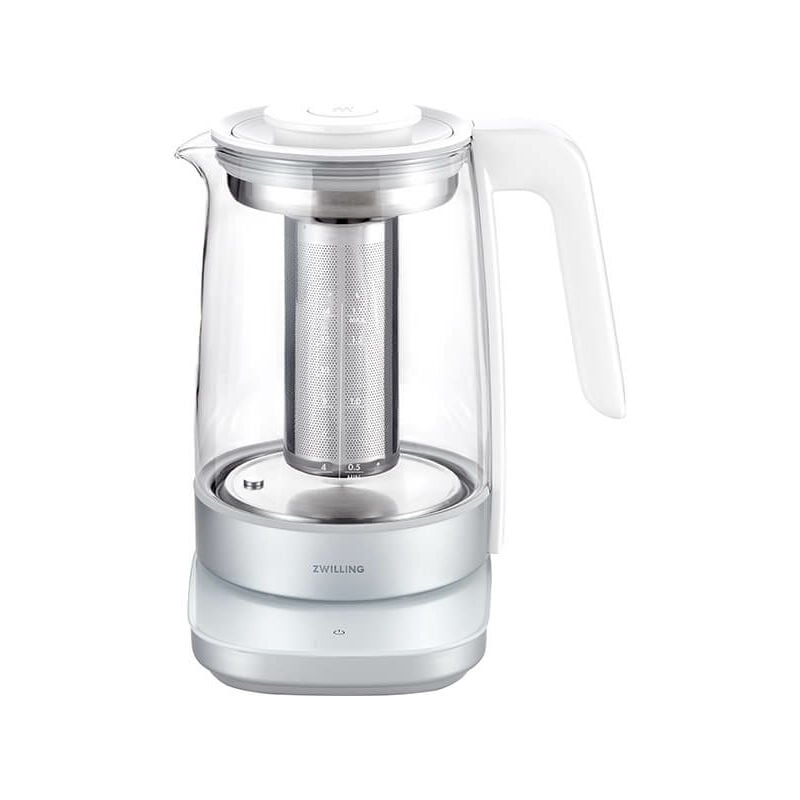 Zwilling Enfinigy Electric Kettle Glass White 1.7 Litre