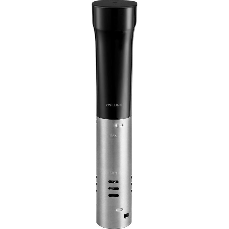 ZWILLING ENFINIGY Sous-vide stick, con intuitivo display touch, impostazione precisa della temperatura e stabilità della temperatura, nero