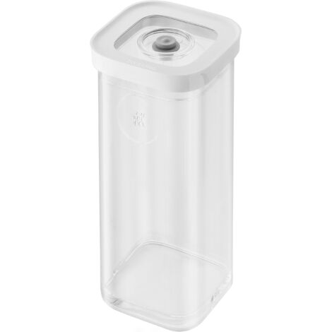 ZWILLING FRESH & SAVE CUBE Scatola, Taglia 3S, Contenitore modulare e impilabile, Conservazione ermetica e sottovuoto, Lavabile in lavastoviglie, Trasparente