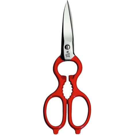 ZWILLING Mehrzweckschere, Universalschere, Länge: 20 cm, Spezial-Edelstahl, Silber/Rot, Küchenhelfer de