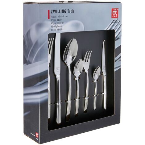 ZWILLING Nova, Acciaio Inossidabile, Steel, 35x25x10 cm, 42 unità