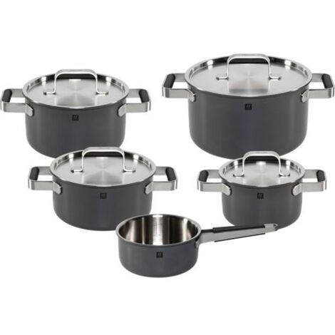Zwilling Pure Kochgeschirrset 5-tlg. 18/10 Grau