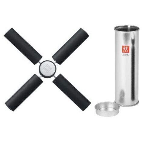 ZWILLING Specials Sottopentola Pieghevole, Acciaio Inossidabile, Argento, 22 cm