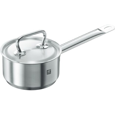 Zwilling Twin Classic Casseruola con Manico, Acciaio Inossidabile, Argento, 14 cm