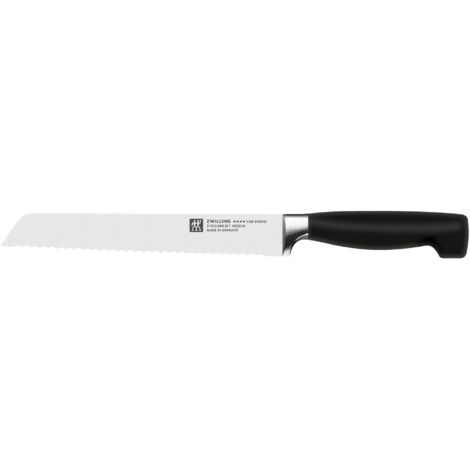 Zwilling Twin Four Star II Couteau à pain noir 20 cm