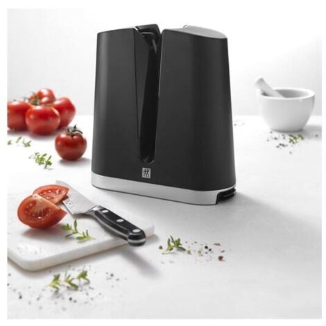 Zwilling V-Edge affilacoltelli nero design moderno