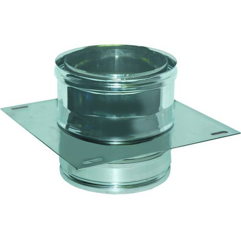 Zwischenplatte - air/inox/inox l 160 mm Wandhalter dp d180