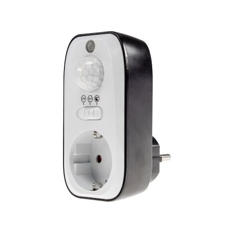Zwischenstecker Steckdose mit Bewegungsmelder 230V 1200Watt