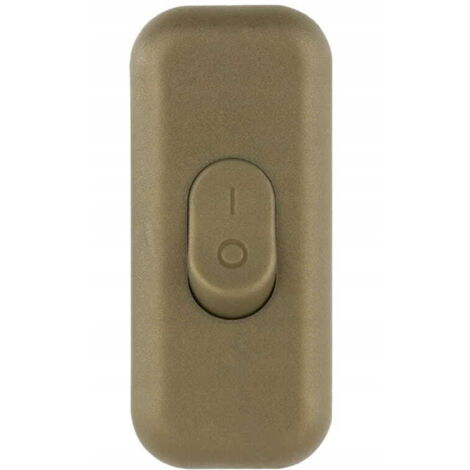 Zwischenwippe für Kabel KLICK 1-polig 2,5A 250V Gold