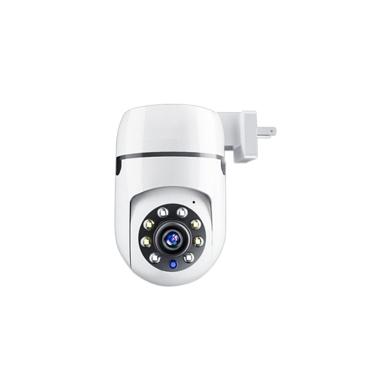 Groofoo - ptz Camera Exterieur, Caméra Surveillance WiFi Audio Bidirectionnel, Vision Nocturne Infrarouge, Détection de Mouvement, Notifications