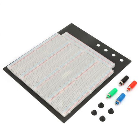 ZY-208 3220TiE lötfreie Prototypenplatine, wiederverwendbar für elektronische Baugruppen und Arduino-Projekte