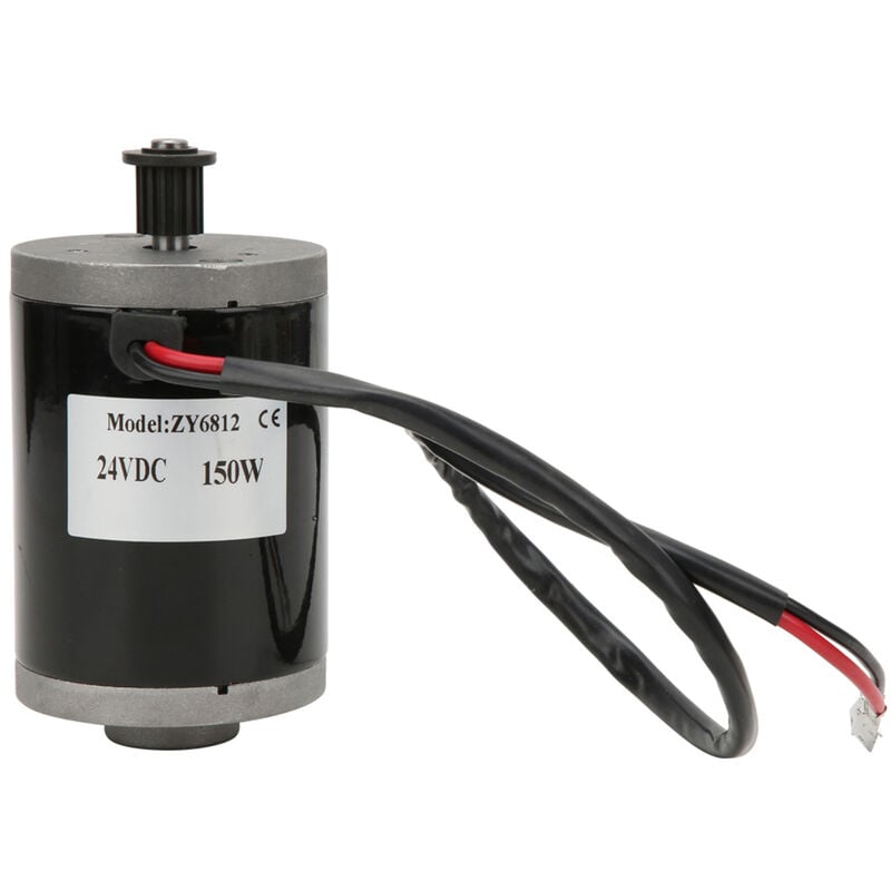 ZY6812 24V 150W Brosse Moteur lectrique Chane Synchronisation Roues Aimant Permanent dc Chane Dent - Jeffergarden