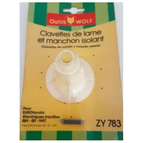 ZY783 - Manchon Isolant + Clavette pour Tondeuse OUTILS WOLF