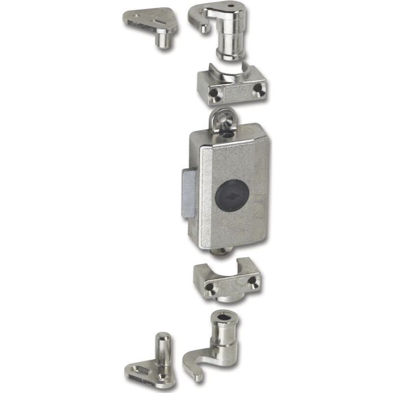 Drehstangenschloss ASS 7581, 25mm, aufliegend