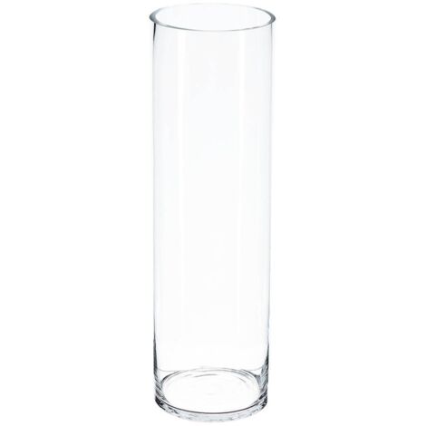 Zylinderförmige Vase - Glas - H50 cm
