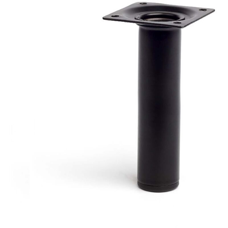 Zylindrisches Stahlbein In Schwarz, Mod. 401g. Ø3x15cm 2-401g.150, 03 Rei