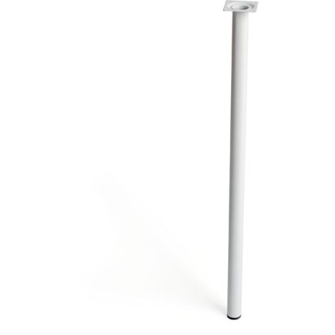 Zylindrisches Stahlbein Weiße Farbe mod.401g ø3x70cm (2-401g.700.01) REI