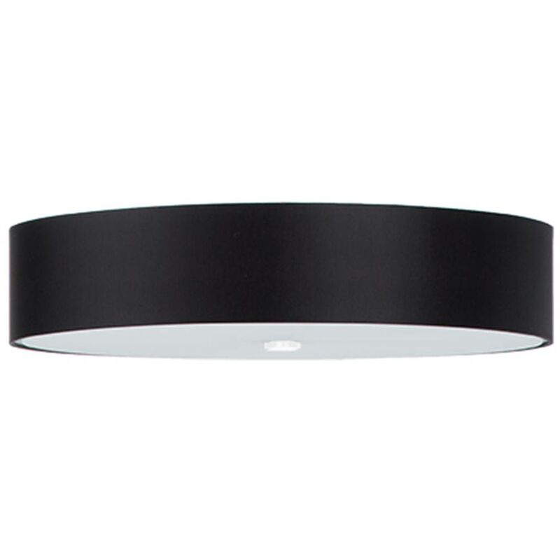 Image of Soffitto luce SCALA 60 nero L: 60, B: 60, H: 15, E27, dimmerabile