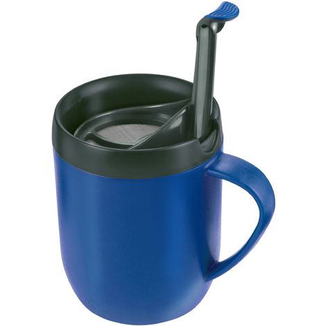 Zyliss Cafetiere - Tazza termica, colore: Blu