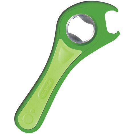 Zyliss E24225 5-Way Apritutto 5-in-1 Multifunzione, Plastica, Acciaio Inossidabile, Verde, Apribarattoli, Apribottiglie e Apriscatole a Mano Manuale, Lavabile in Lavastoviglie
