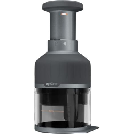 Zyliss Zick Zick 3 - Tritatutto Manuale, Affettaverdure e Tagliaverdure Manuale con Lama in Acciaio Inossidabile, per Verdure, Cipolle, Noci, Erbe Aromatiche e Altro