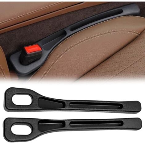 Zyluniy - 2 piezas de relleno para huecos de asiento de coche, organizador universal para evitar que se caigan objetos pequeños.