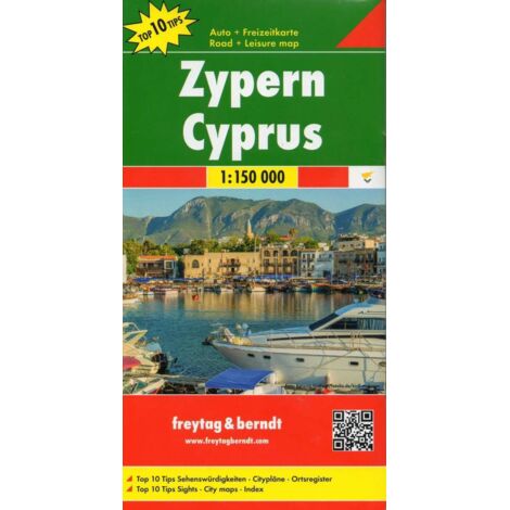Zypernkarte 1:150.000