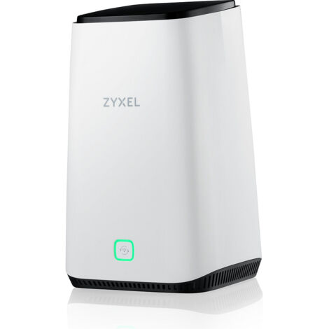 Zyxel FWA510 Router 5G Tri-Band Wi-Fi 6 Multi-Gigabit Ethernet Nero Bianco