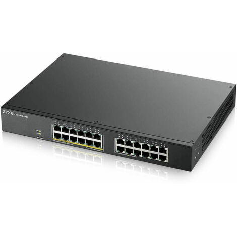 Zyxel GS1900-24EP Gestionado L2 Gigabit Ethernet (10/100/1000) Energía sobre Ethernet (PoE) Negro