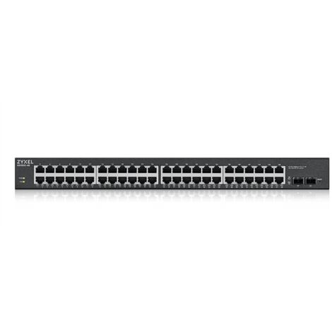 Zyxel GS1900-48HPv2 Gestito L2 Gigabit Ethernet (10/100/1000) Supporto Power over Ethernet (PoE) Nero