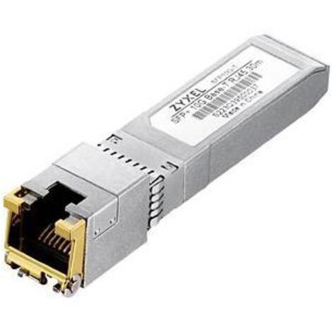 Zyxel SFP10G-T-ZZ0101F Transceiver SFP+ 10 Gigabit Base-T RJ45 Grigio 30m