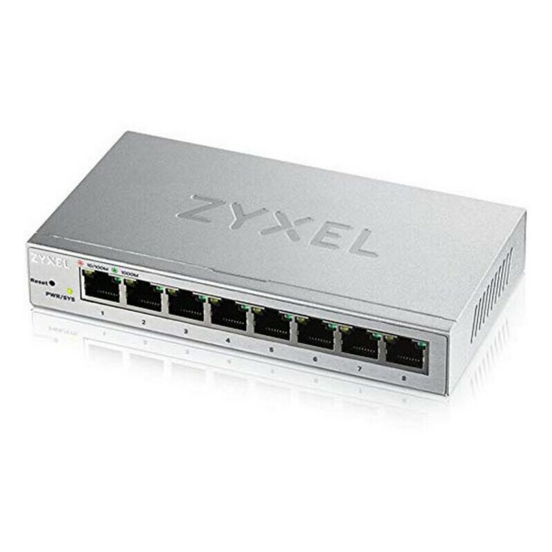 

Switch de Sobremesa GS1200-8-EU0101F 16 Gbps LAN RJ45 x 8 - Zyxel