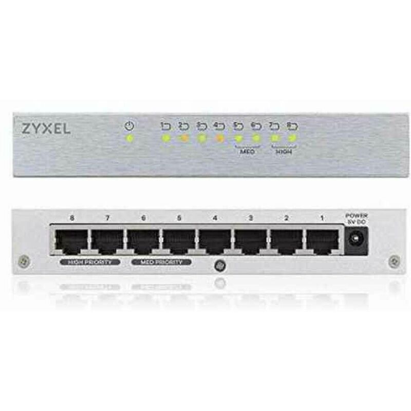 

ZyXEL Switch ZyXEL GS-108BV3-EU0101F 8 p 10 / 100 / 1000 Mbps