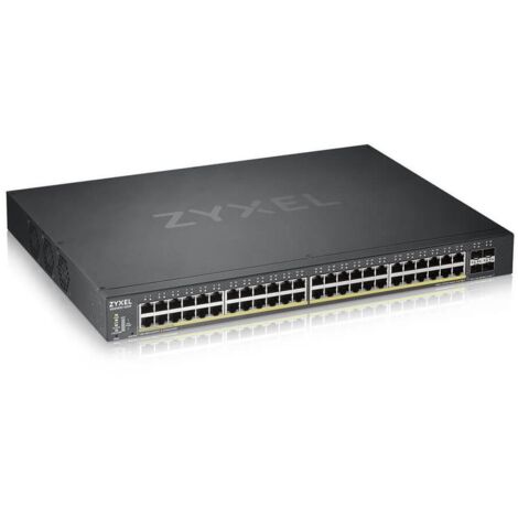 Zyxel XGS1930-52HP Gestito L3 Gigabit Ethernet (10/100/1000) Nero Supporto Power over Ethernet (PoE)