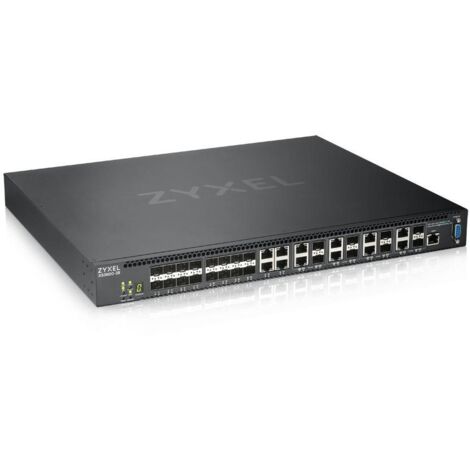 Zyxel XS3800-28 Géré L2+ 10G Ethernet (100/1000/10000) Noir