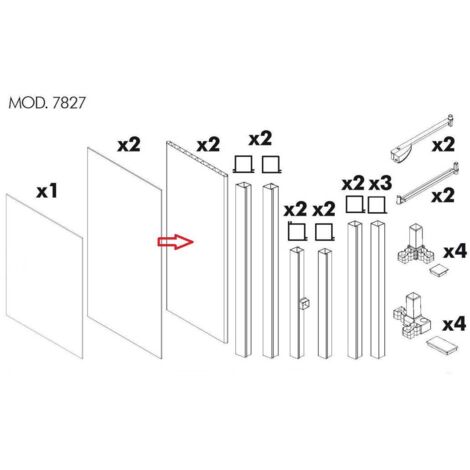 Zz-door dx-sx x kit de housse de machine à laver