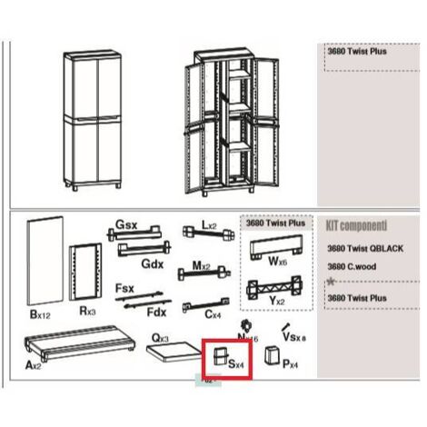 Zz-support s x armoire terry cwood 2a p/s 3680